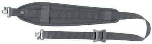 AA&E Leathercraft Neoprene/Nylon Sling With Swivels Black